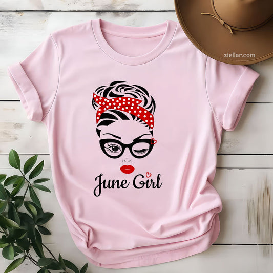 Women June Girl Birthday For Born