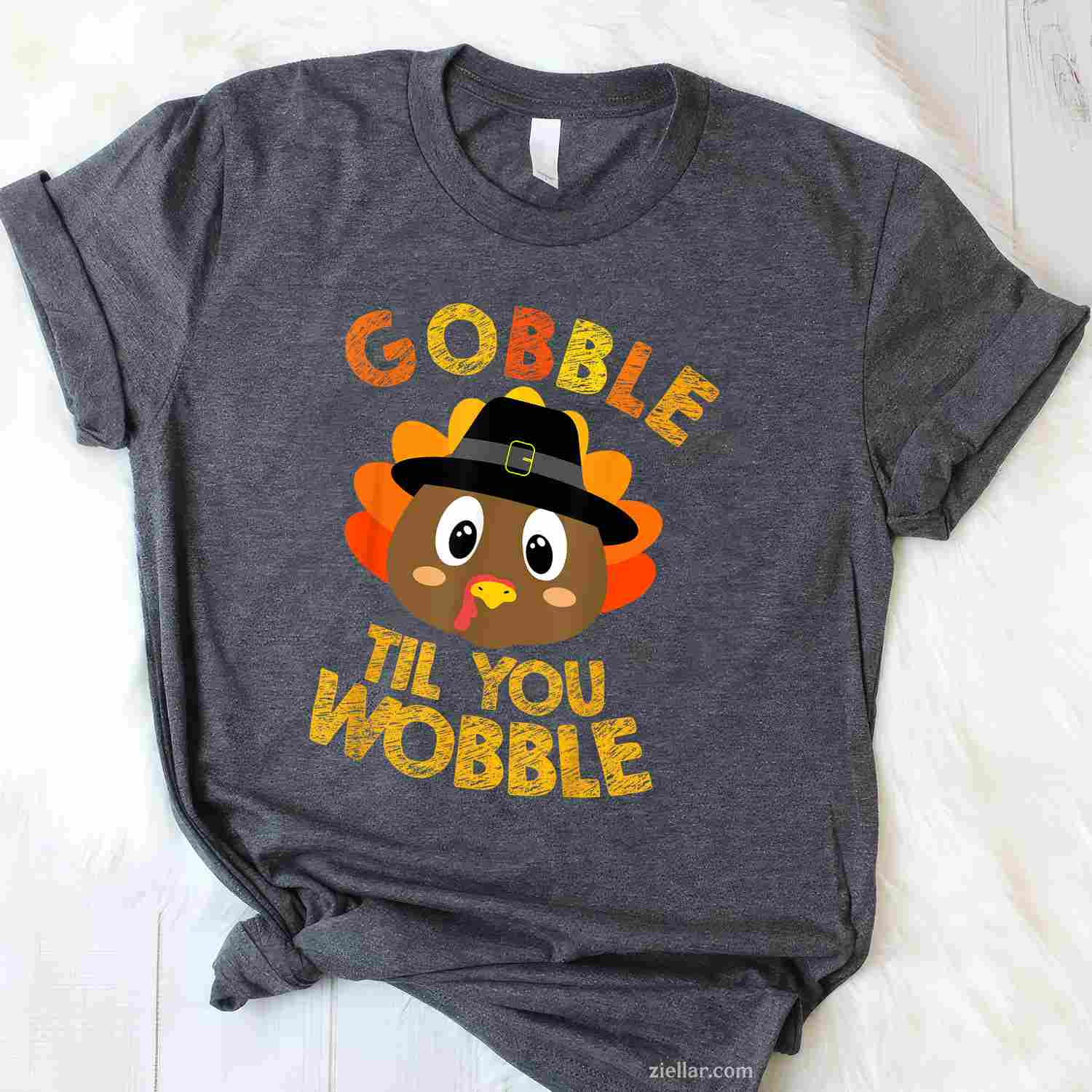 Women Kids Men Turkey Face Family Thanksgiving Graphic T-Shirt And Tee