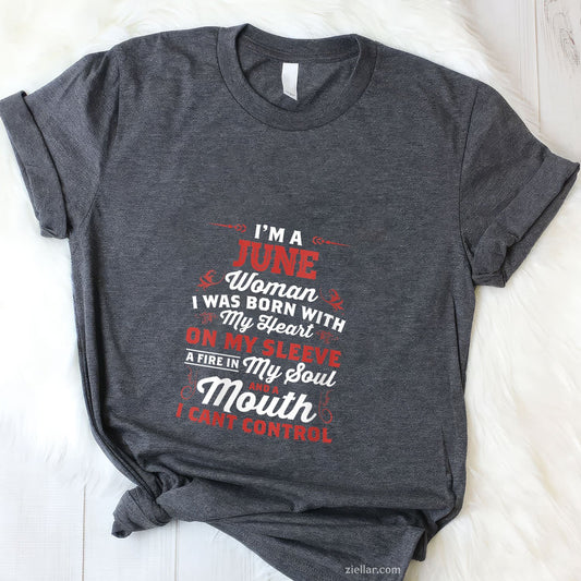 Womens Im A June Women Queen Born In