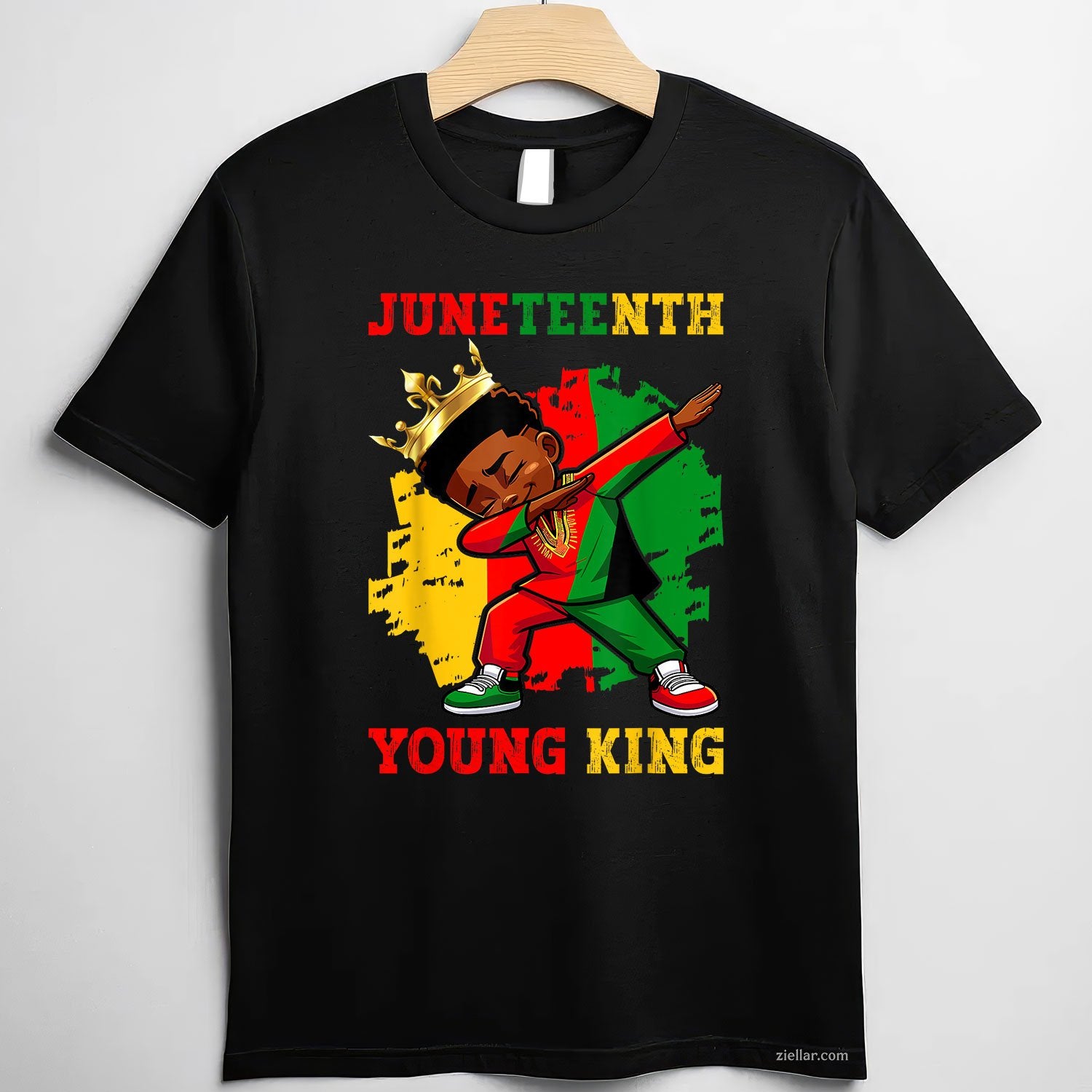 Young King African American 1865 Juneteenth Pride