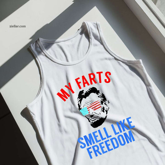 Funny July 4th Tank Top Shirt Party - Funny Abe Lincoln Tee Tank Top Shirt for Men Women Unisex