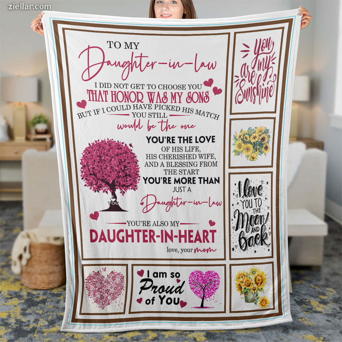 Christian Faith Quilt Blanket, Fleece Blanket with Cross, Light Rays, Scripture Verses and Hope Theme