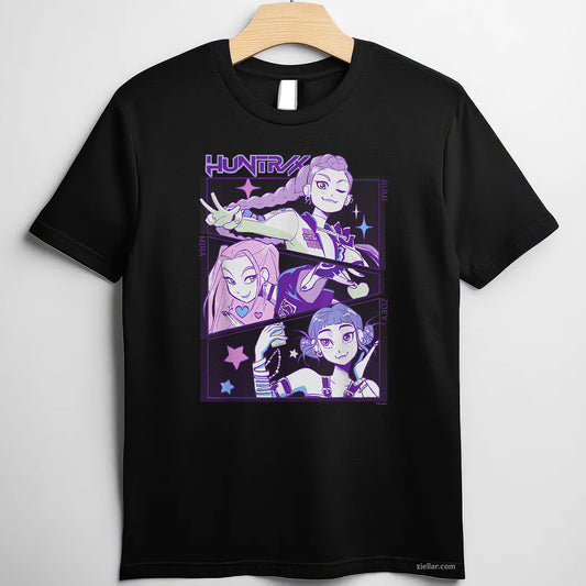 K-Pop_ Demon Hunters Team Officially Licensed Tee and T-Shirt, Official K-Pop Demon Hunters Tour T-Shirt for Music Fans