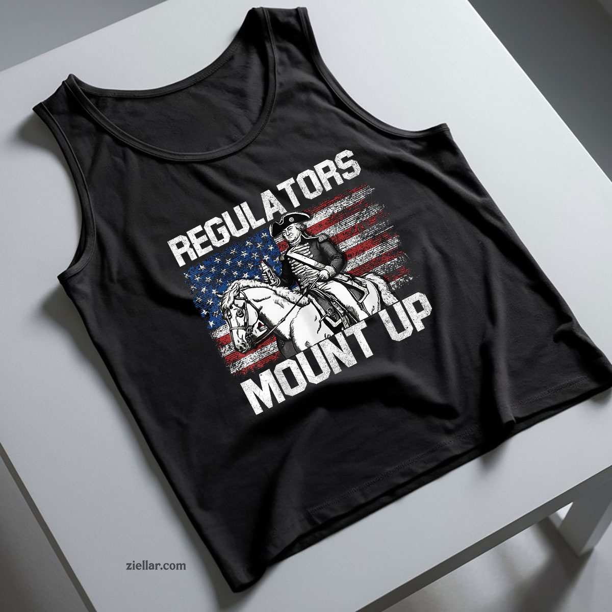 Funny Tank Top Shirt Tee for Men Women Unisex Patriotic USA Independence Day Design