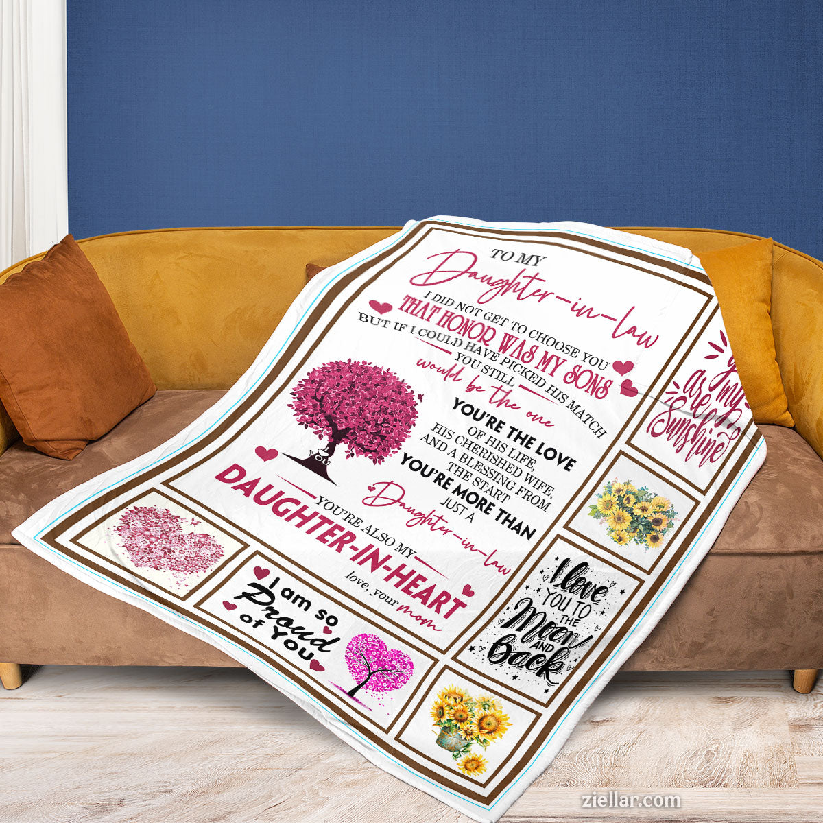 Christian Faith Quilt Blanket, Fleece Blanket with Cross, Light Rays, Scripture Verses and Hope Theme
