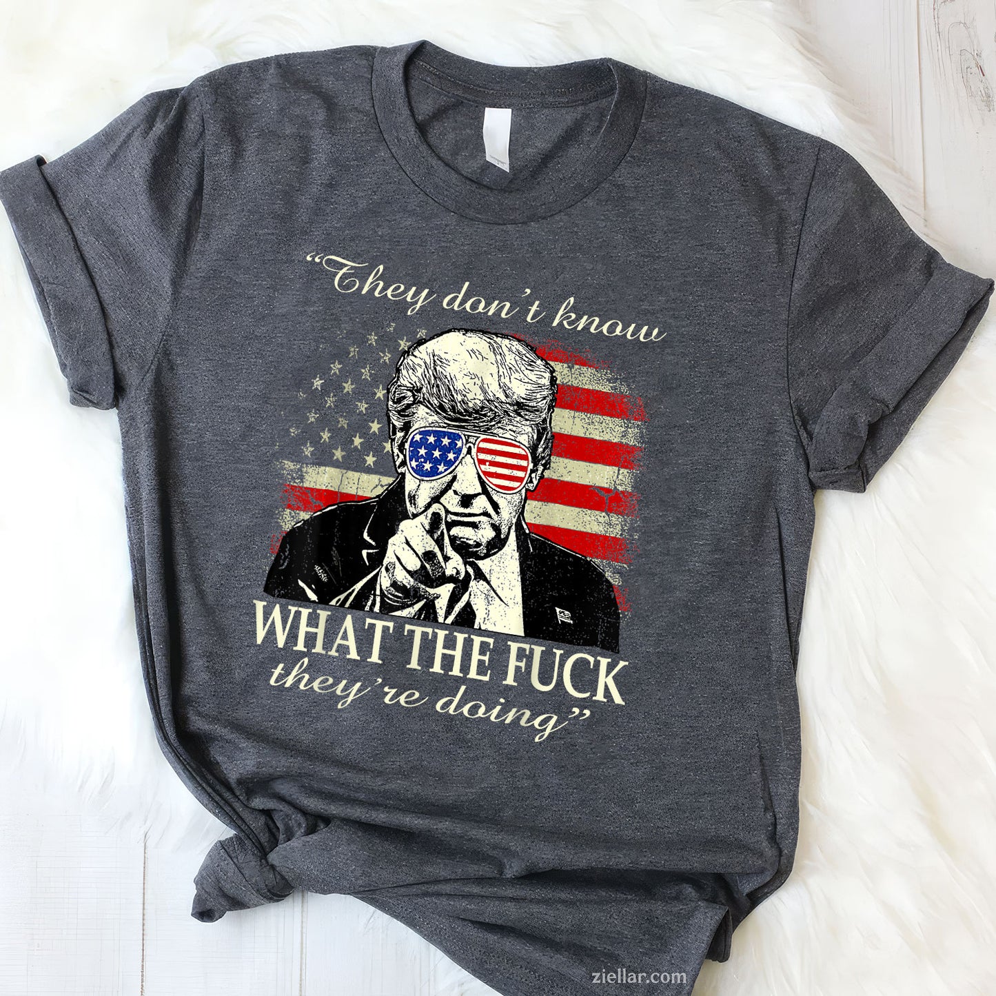 They don't know what the fuck they're doing Tee and T-Shirt, Funny Graphic Meme T-Shirt Gift for Men and Women Adults