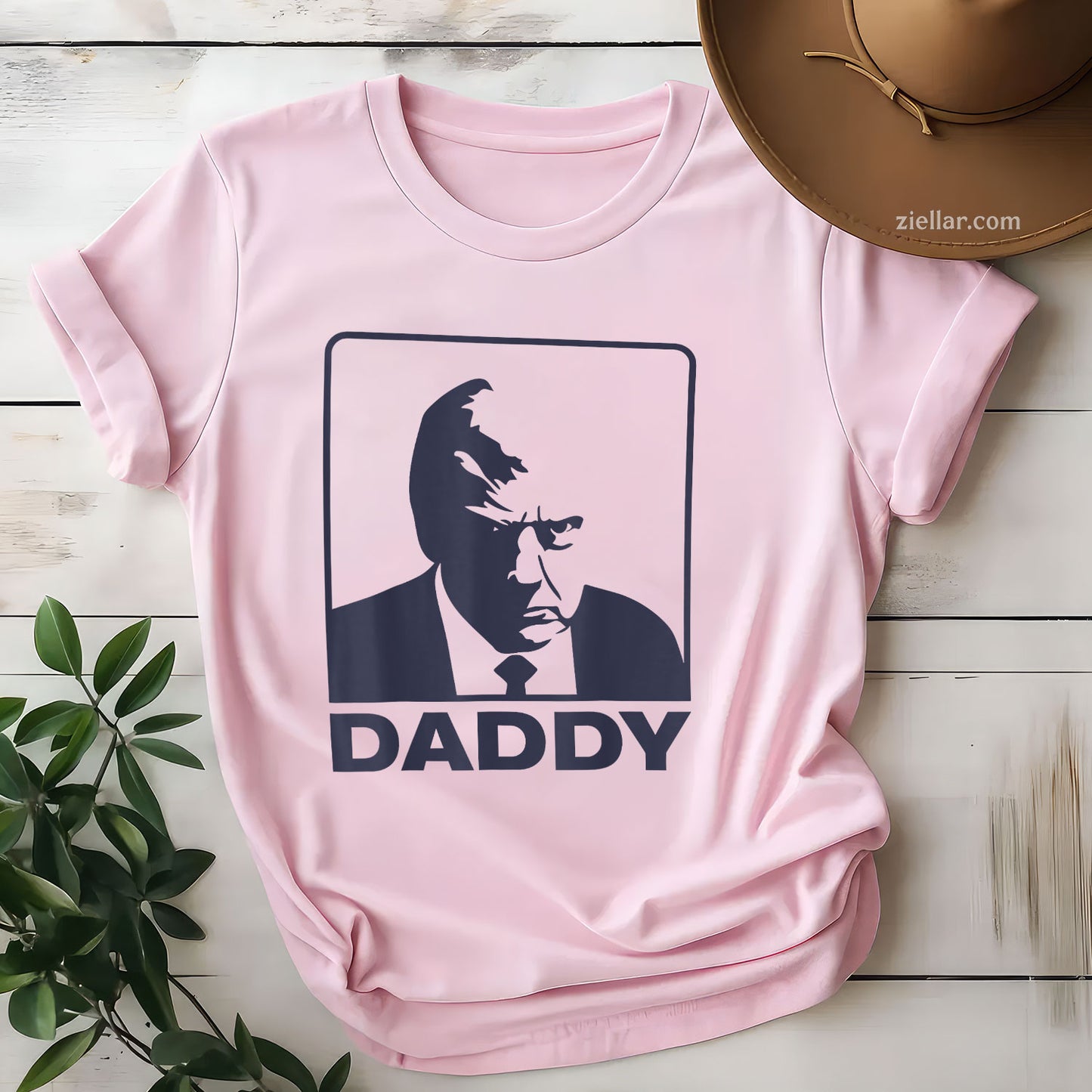 Daddy Trump Tee and T-Shirt, Political Satire T-Shirt for Adults