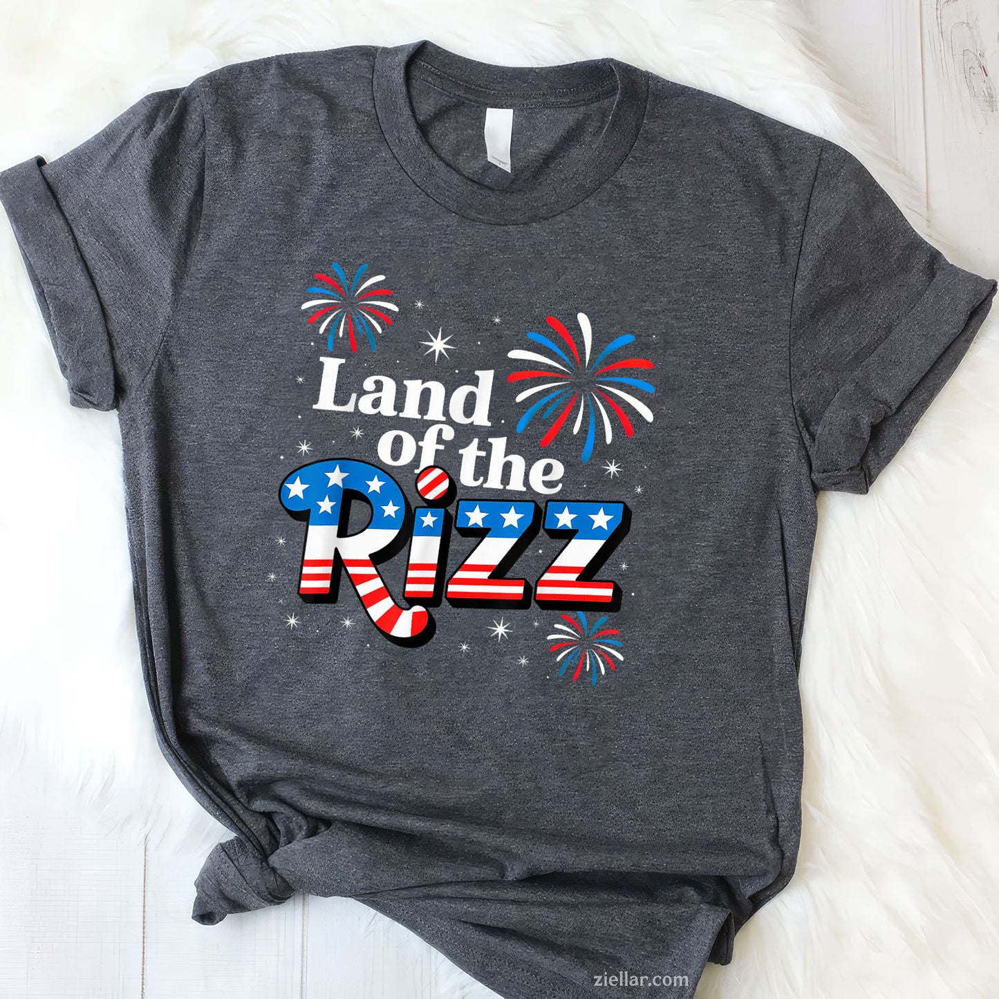 Land of the Rizz Tee and T-Shirt, Funny Land of the Rizz American Meme T-Shirt for Adults