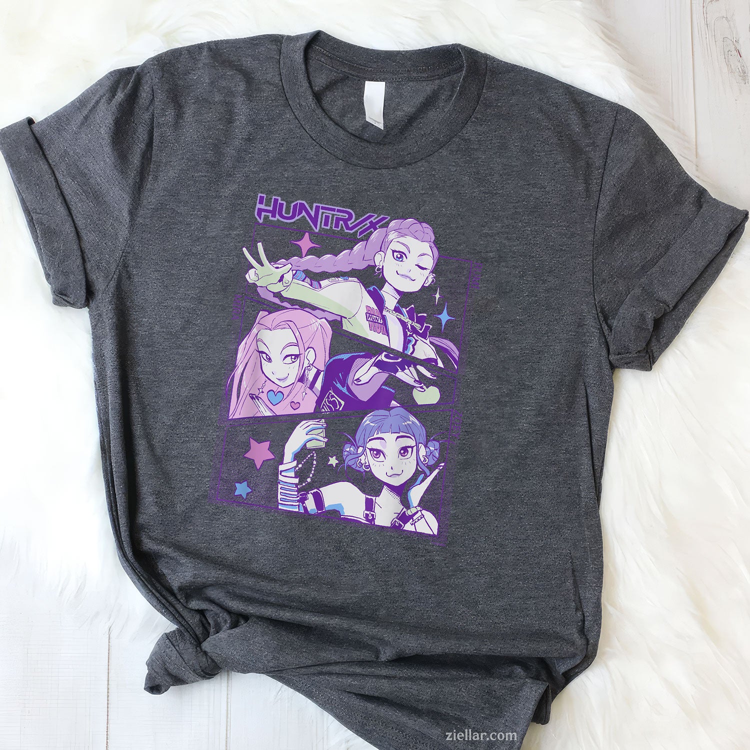 K-Pop_ Demon Hunters Team Officially Licensed Tee and T-Shirt, Official K-Pop Demon Hunters Tour T-Shirt for Music Fans