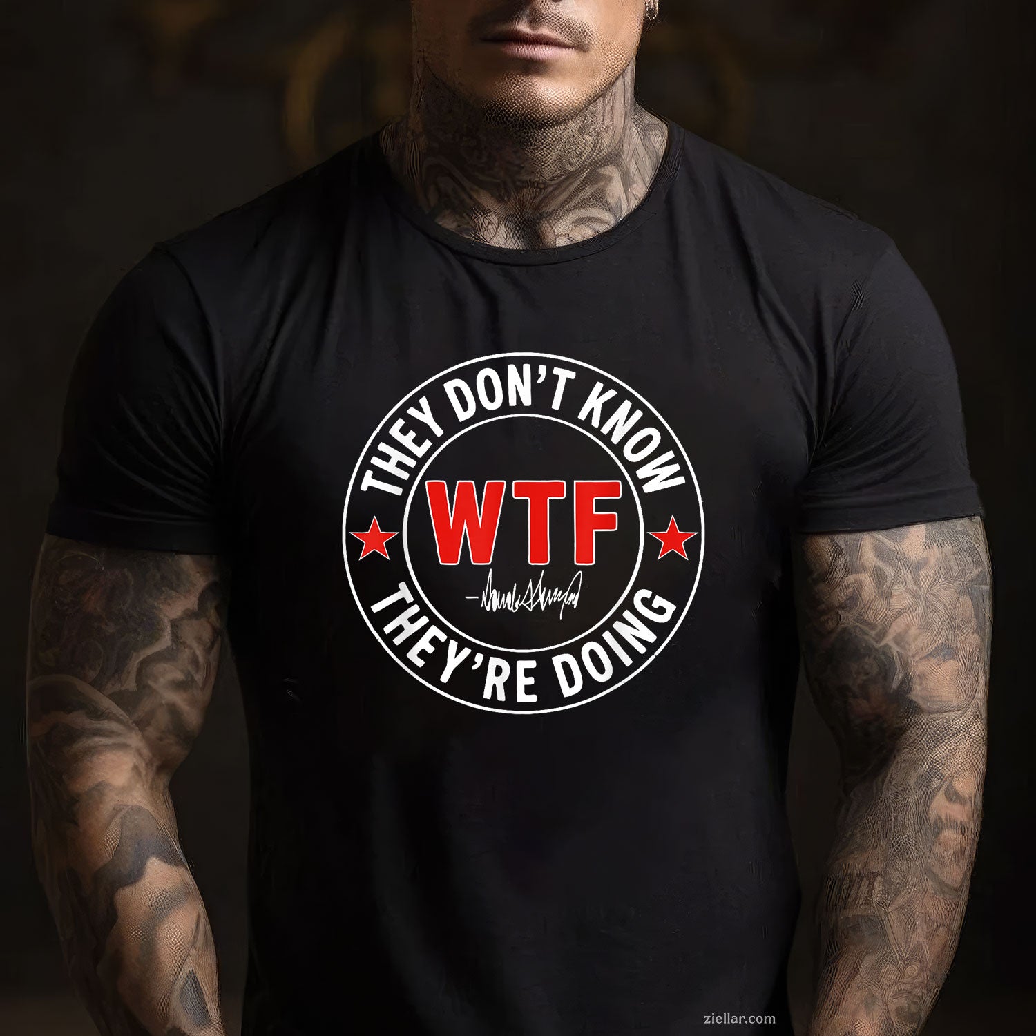 They don't know what the fuck they're doing WTF Tee and T-Shirt, Funny Graphic Meme T-Shirt Gift for Men and Women Adults