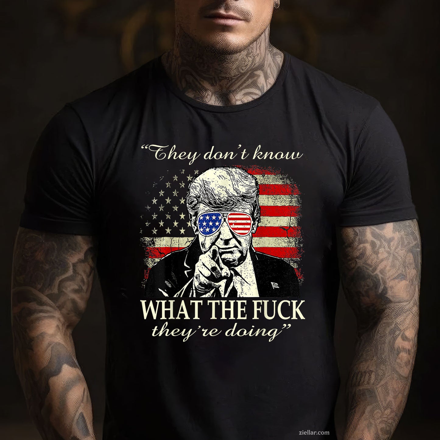 They don't know what the fuck they're doing Tee and T-Shirt, Funny Graphic Meme T-Shirt Gift for Men and Women Adults