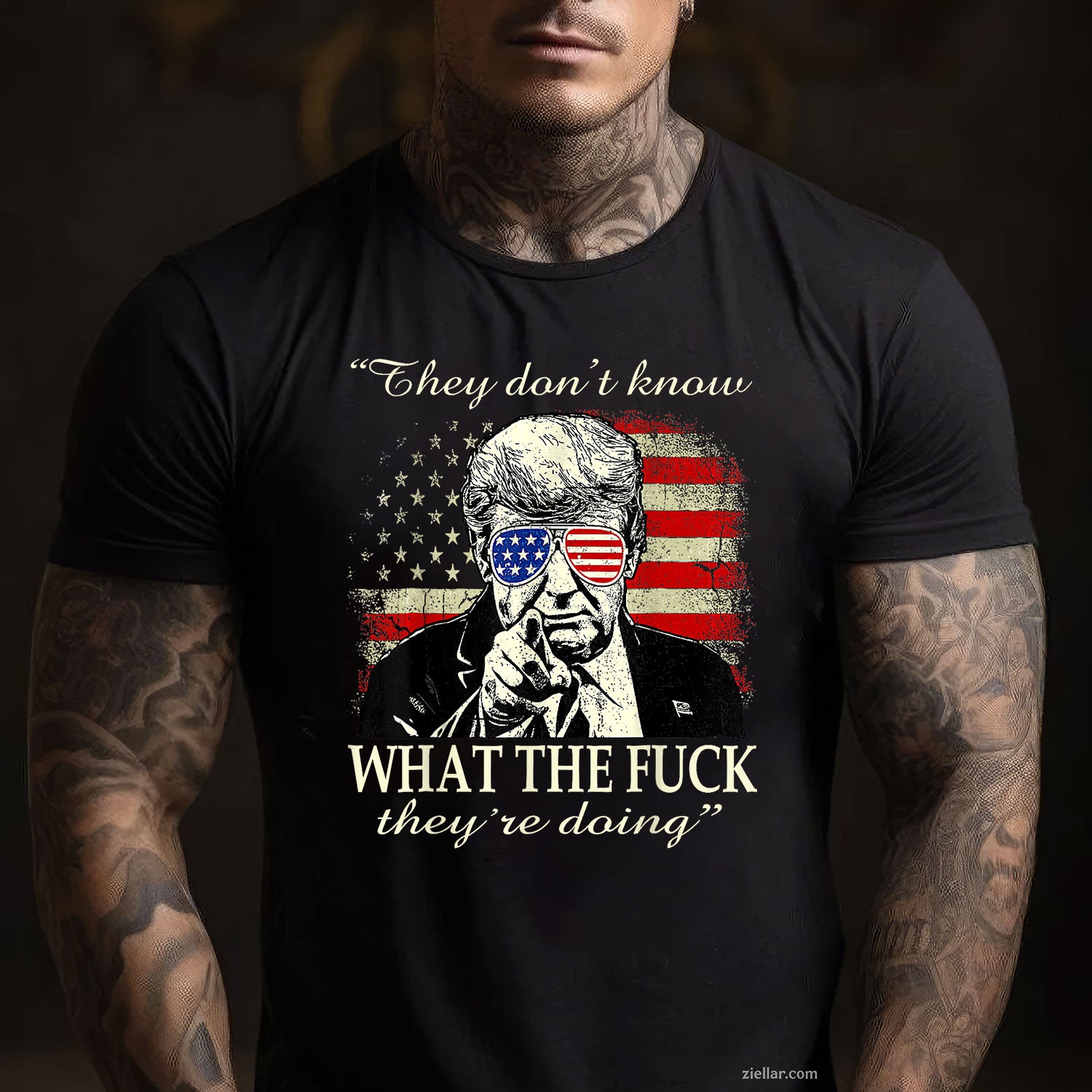 They don't know what the fuck they're doing Tee and T-Shirt, Funny Graphic Meme T-Shirt Gift for Men and Women Adults