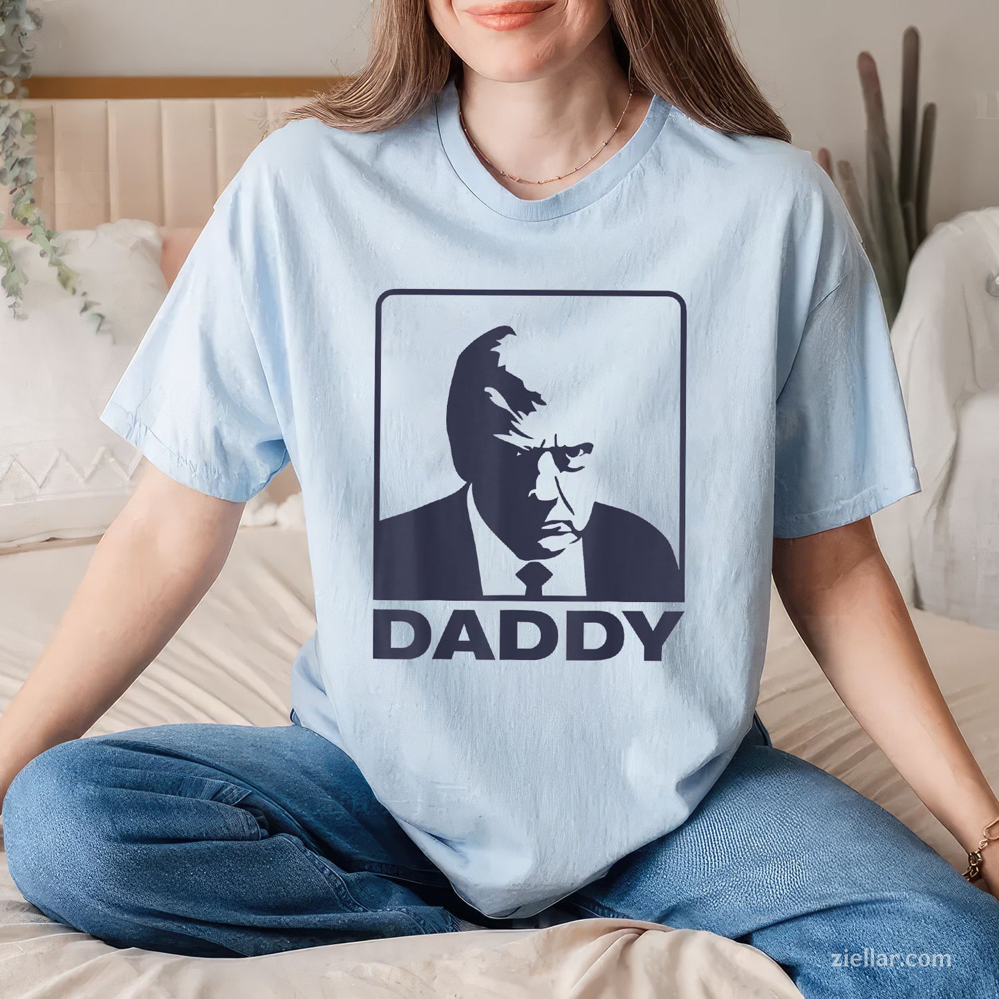 Daddy Trump Tee and T-Shirt, Political Satire T-Shirt for Adults
