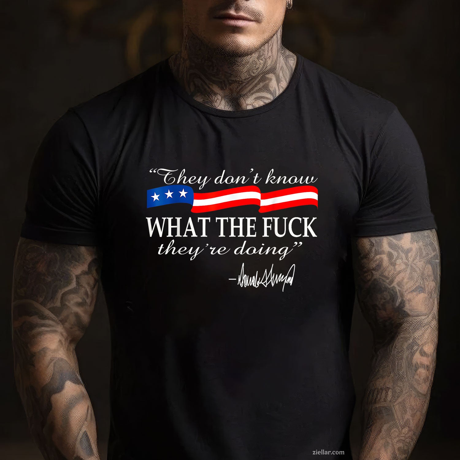 They don't know what the fuck they're doing Tee and T-Shirt, Funny Graphic Meme T-Shirt Gift for Men and Women Adults Perfect Gift