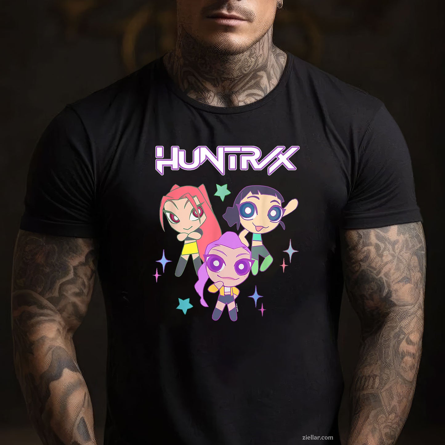 K-Pop_ Demon Hunters World Tour  Officially Licensed Tee and T-Shirt, Official K-Pop Demon Hunters Tour T-Shirt for Music Fans