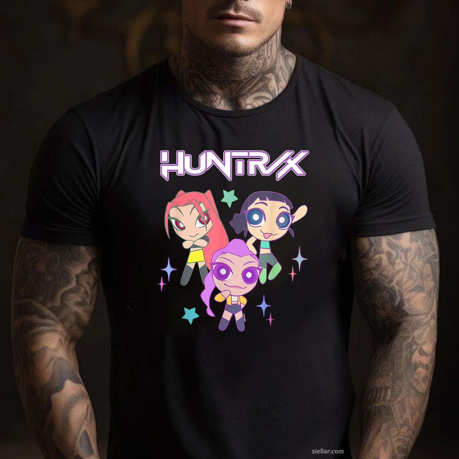 K-Pop_ Demon Hunters World Tour  Officially Licensed Tee and T-Shirt, Official K-Pop Demon Hunters Tour T-Shirt for Music Fans