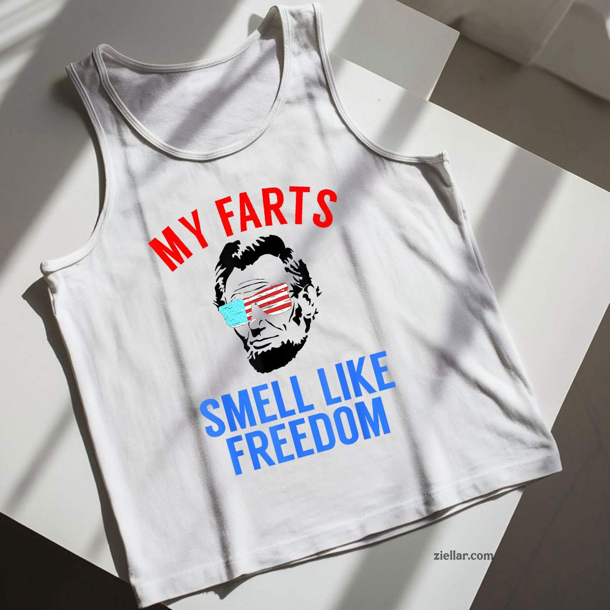 Funny July 4th Tank Top Shirt Party - Funny Abe Lincoln Tee Tank Top Shirt for Men Women Unisex