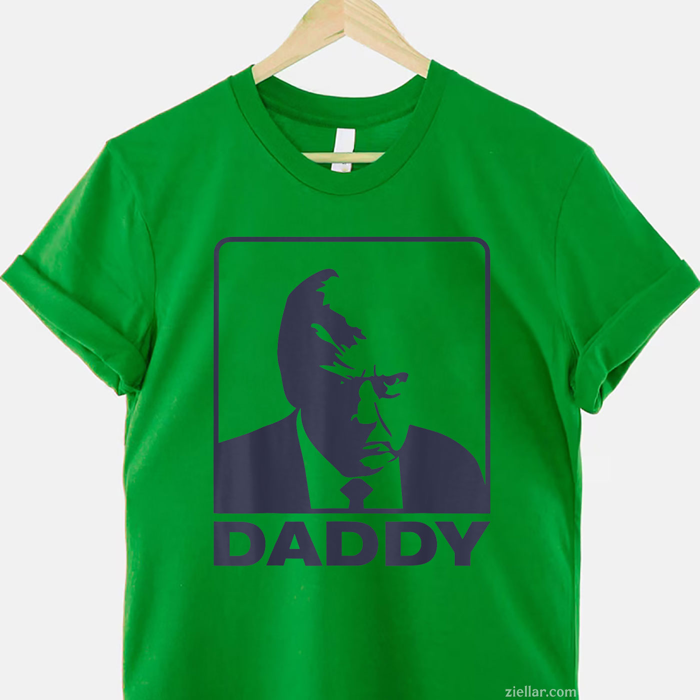 Daddy Trump Tee and T-Shirt, Political Satire T-Shirt for Adults