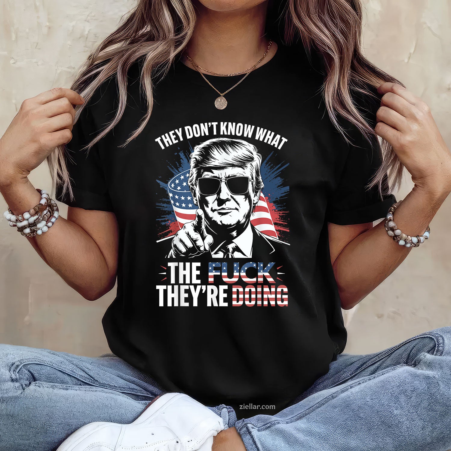 They Don't Know What The Fuck They're Doing Tee and T-Shirt, Funny Graphic Meme T-Shirt Gift for Men and Women Adults Tee Gift