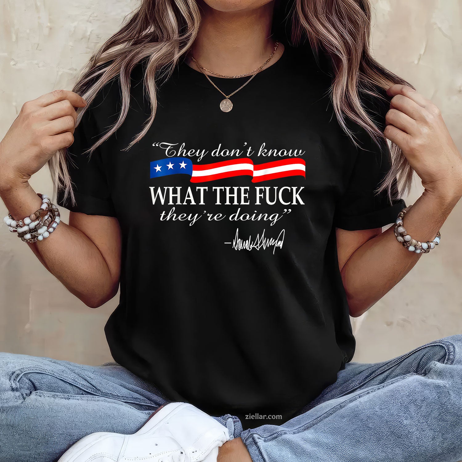 They don't know what the fuck they're doing Tee and T-Shirt, Funny Graphic Meme T-Shirt Gift for Men and Women Adults Perfect Gift