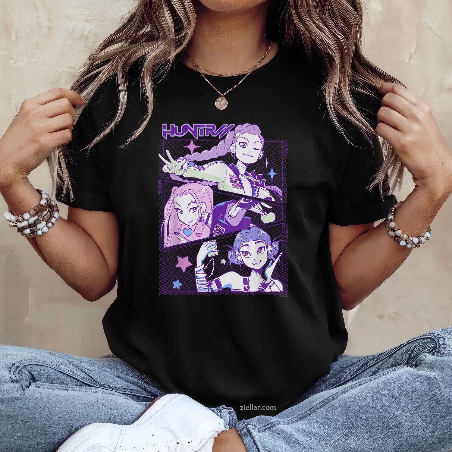 K-Pop_ Demon Hunters Team Officially Licensed Tee and T-Shirt, Official K-Pop Demon Hunters Tour T-Shirt for Music Fans