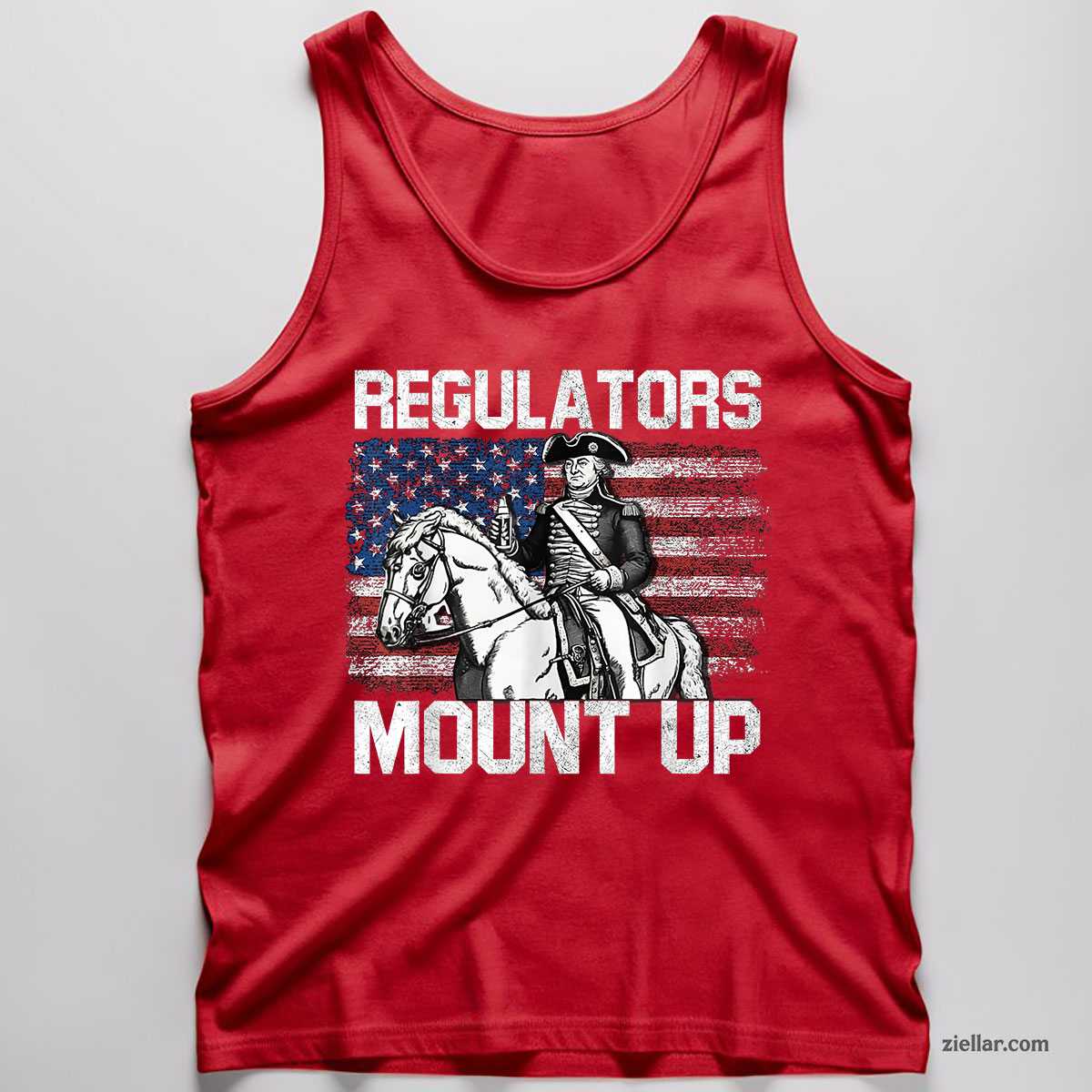 Funny Tank Top Shirt Tee for Men Women Unisex Patriotic USA Independence Day Design