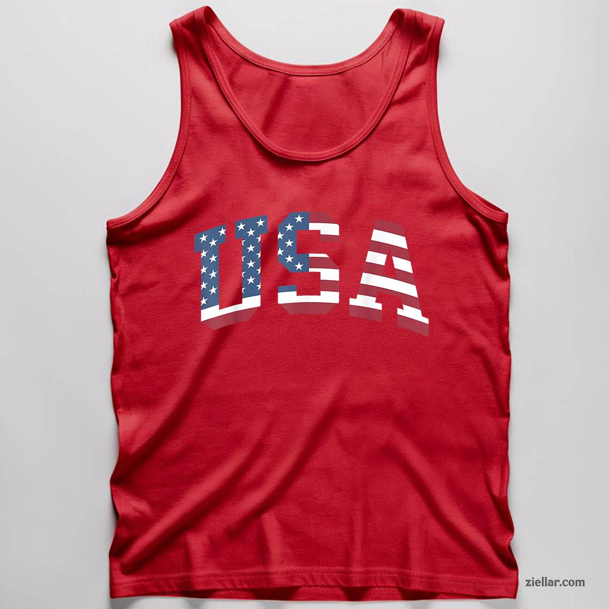 USA Shirt Women Men Patriotic American Flag 4th of July Tank Top Shirt Tee