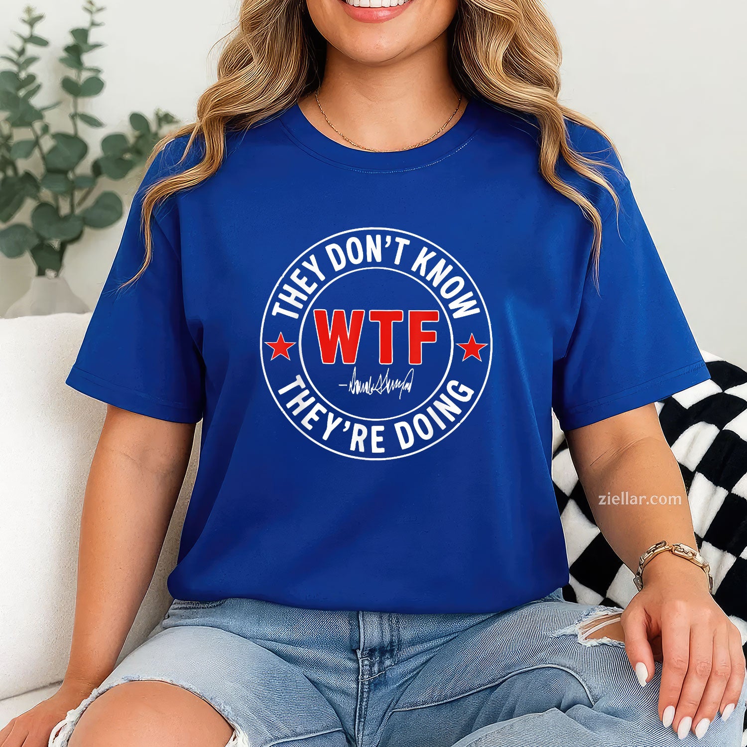 They don't know what the fuck they're doing WTF Tee and T-Shirt, Funny Graphic Meme T-Shirt Gift for Men and Women Adults