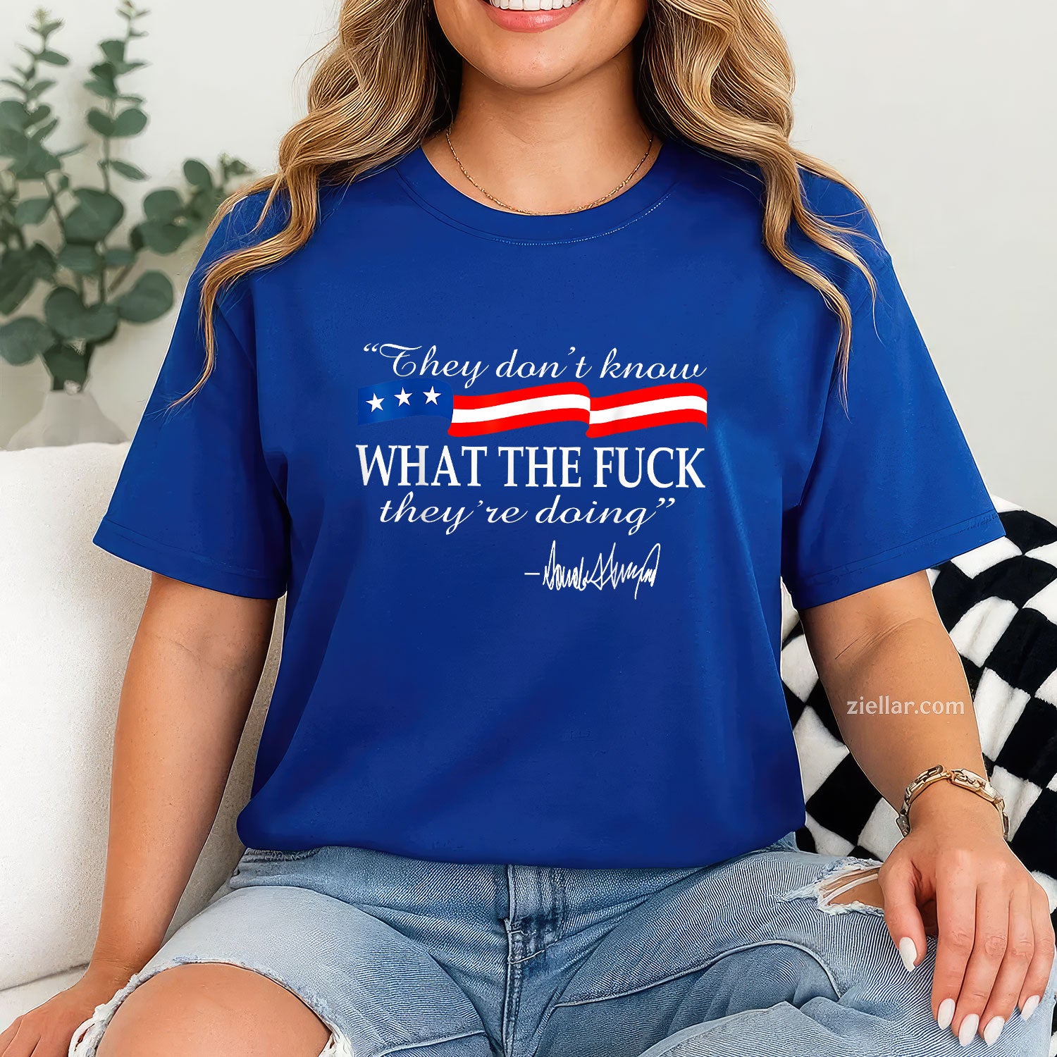 They don't know what the fuck they're doing Tee and T-Shirt, Funny Graphic Meme T-Shirt Gift for Men and Women Adults Perfect Gift