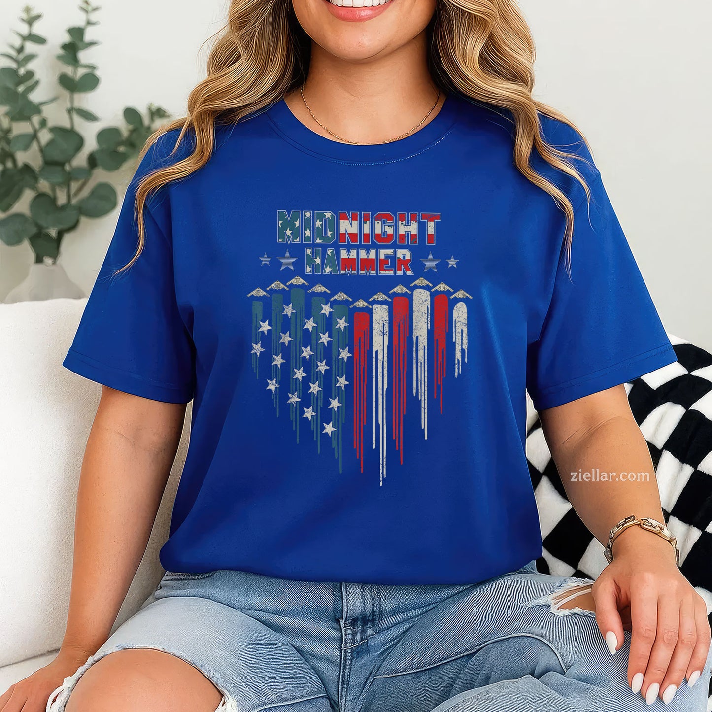 Operation Midnight Hammer Tee and T-Shirt, Military Jet Tactical Midnight Hammer T-Shirt for Adults Limited Edition