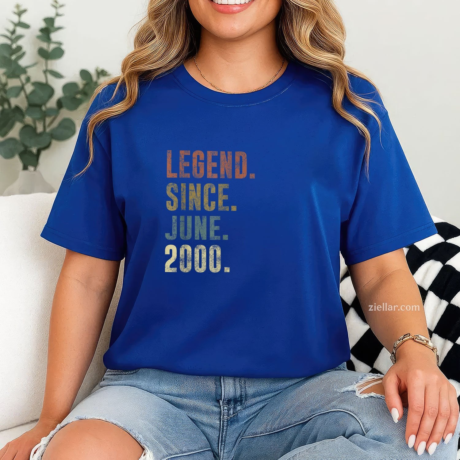 25th 2000 Birthday Vintage Legend Since June