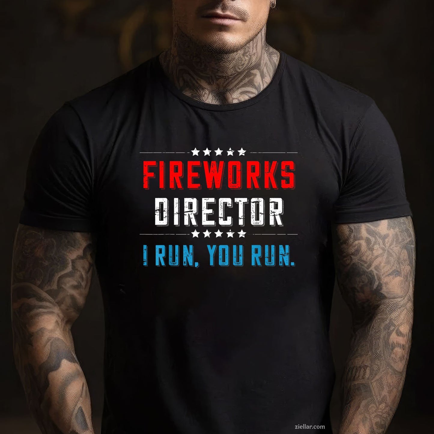 4th Of July Fireworks Director I Run You