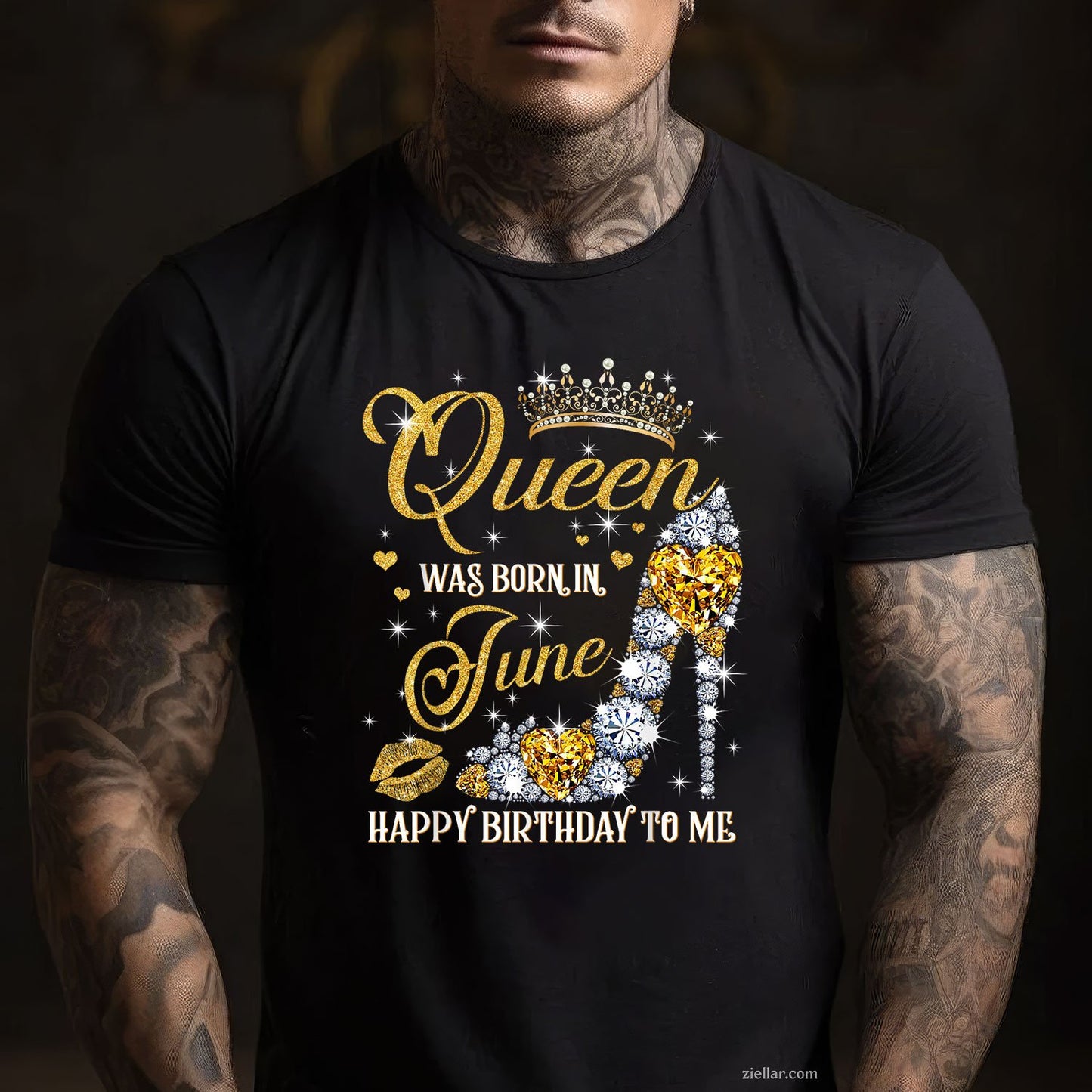 A Queen Was Born In June Happy