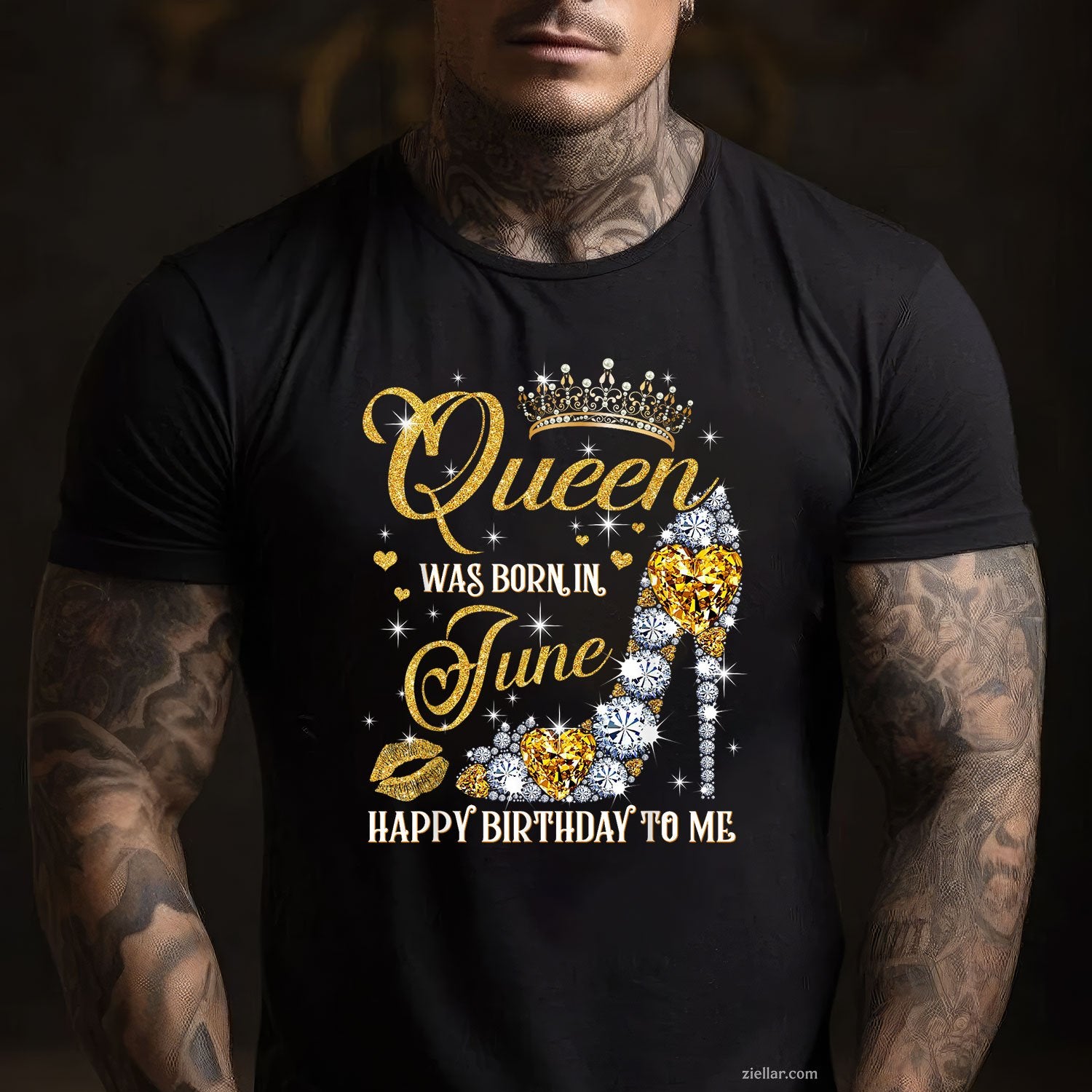A Queen Was Born In June Happy
