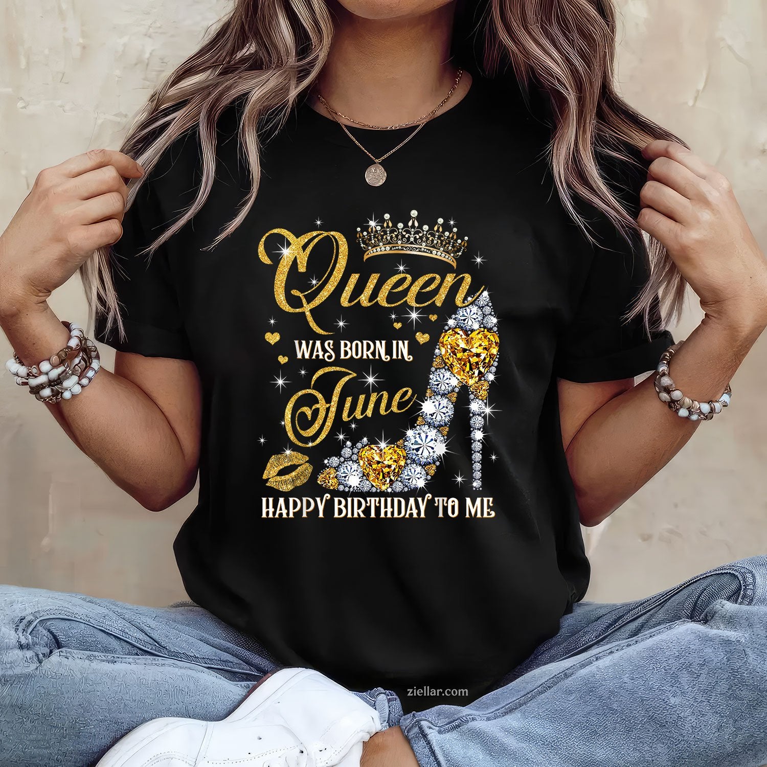 A Queen Was Born In June Happy