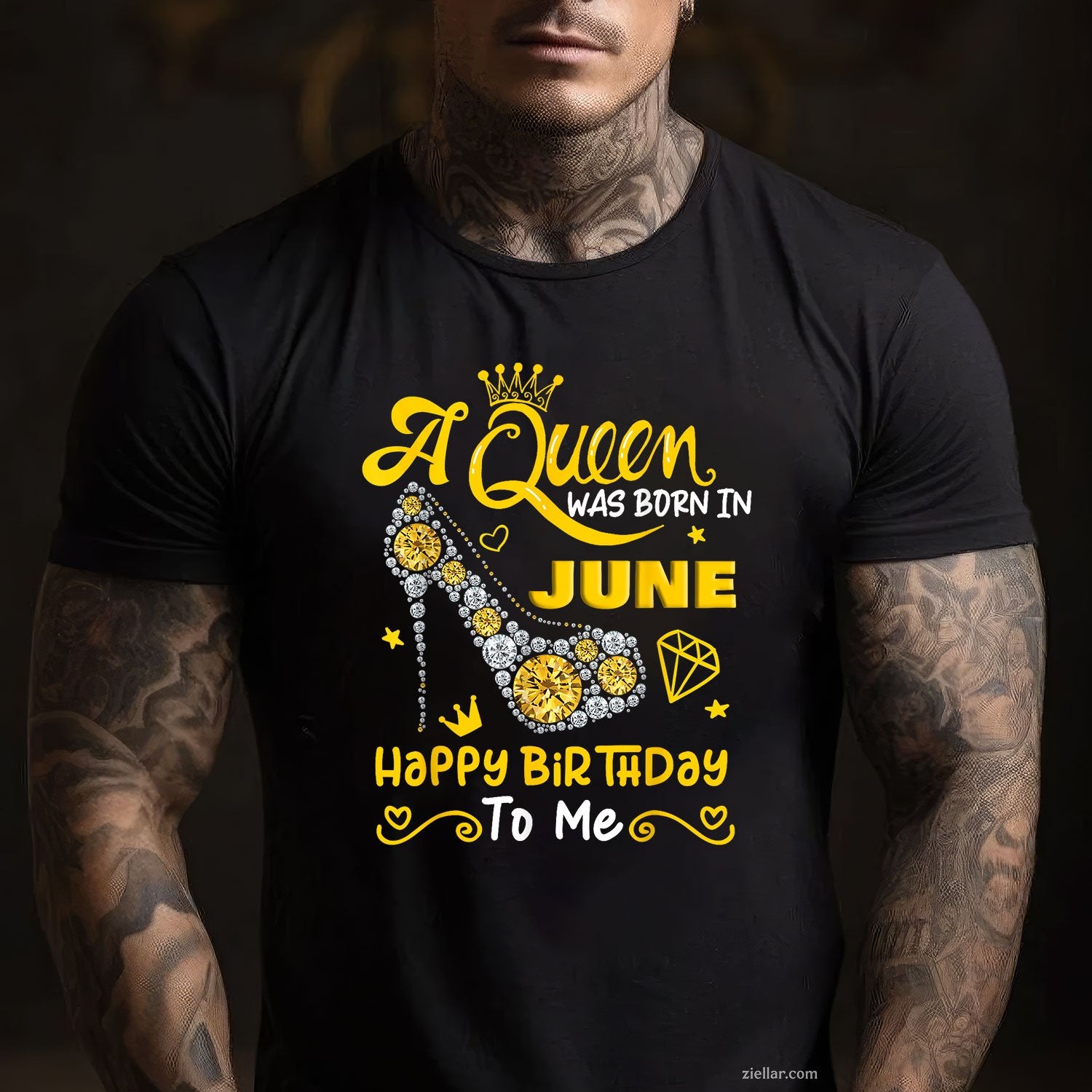 A Queen Was Born In June Happy Birthday To