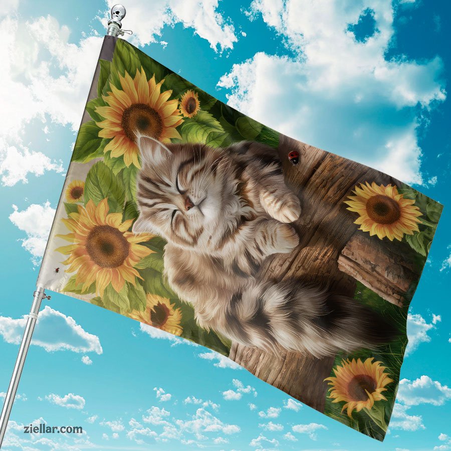 Adorable Fox Garden Flag 12x18 Inch Double Sided Burlap Banner for Yard & Lawn