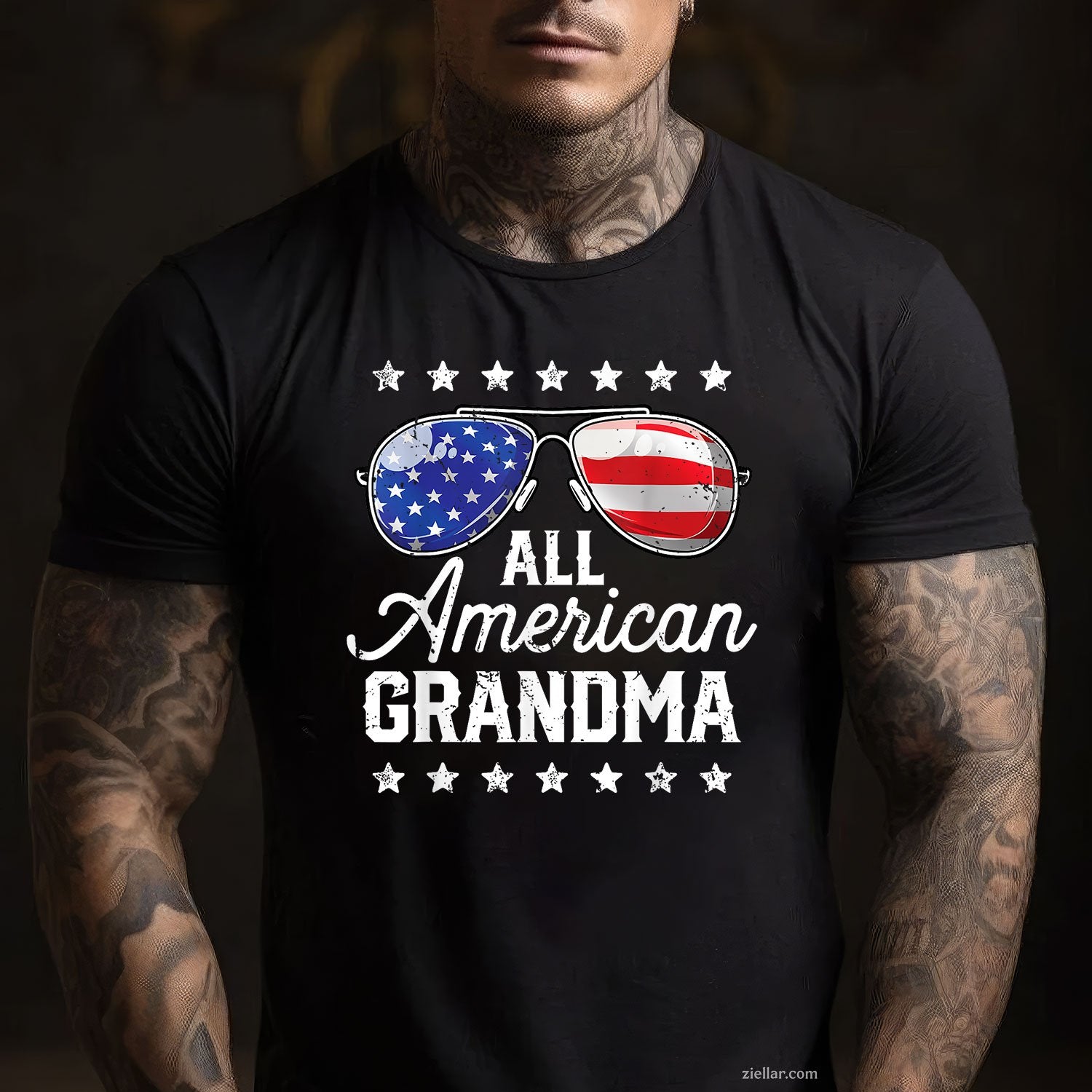 All American Grandma 4th of July