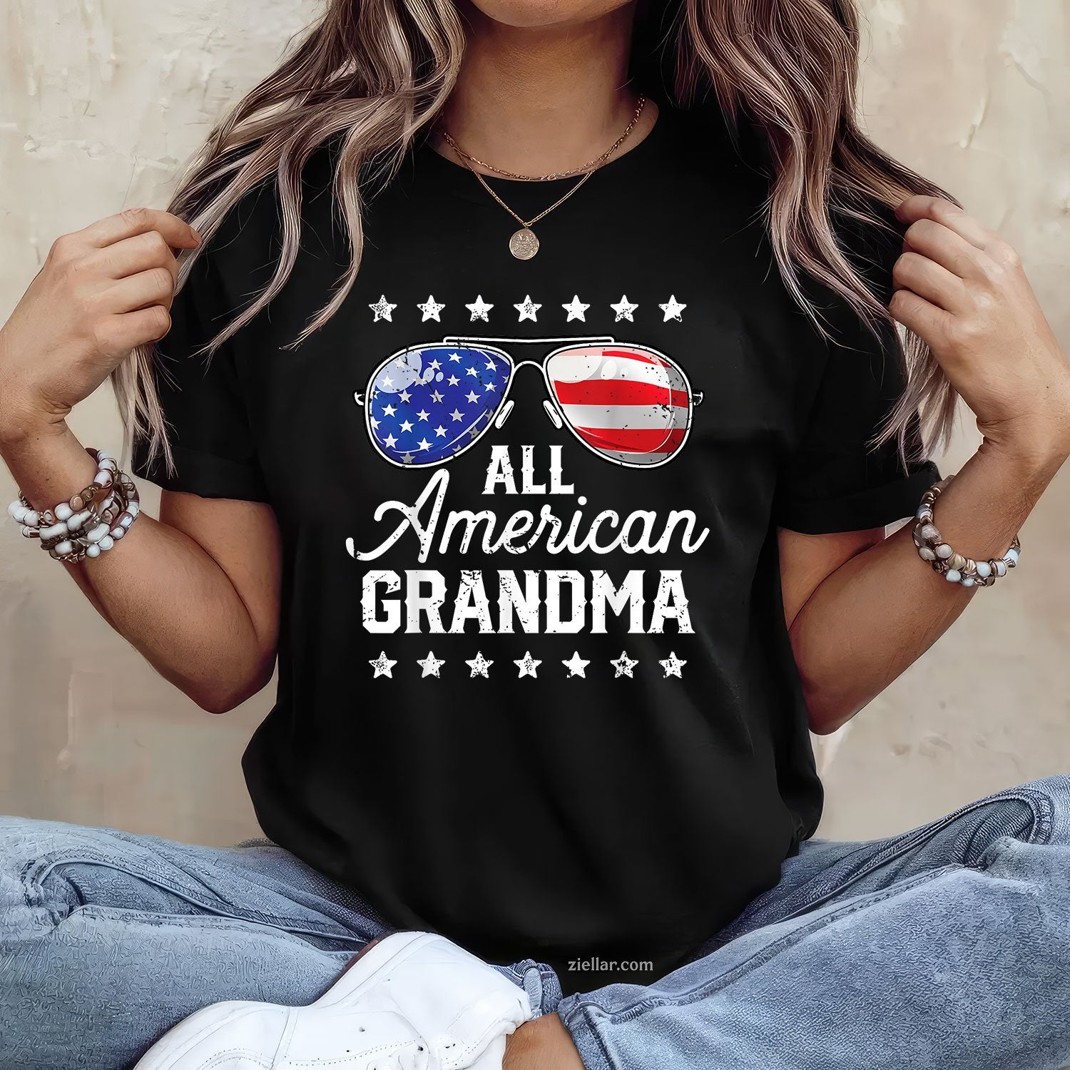 All American Grandma 4th of July