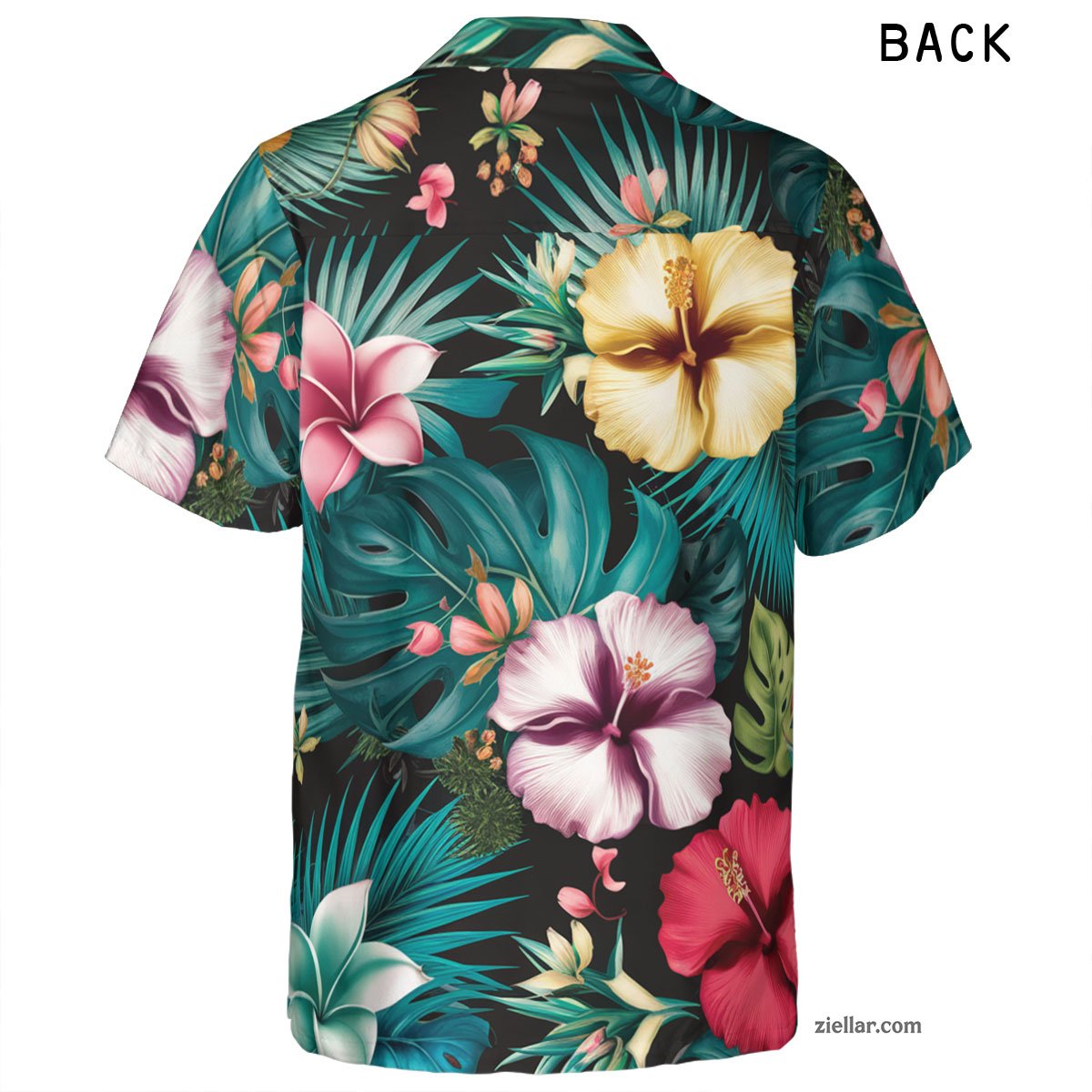 Aloha Floral Paradise Hawaiian Shirt and Tee, Unisex Vacation Shirt