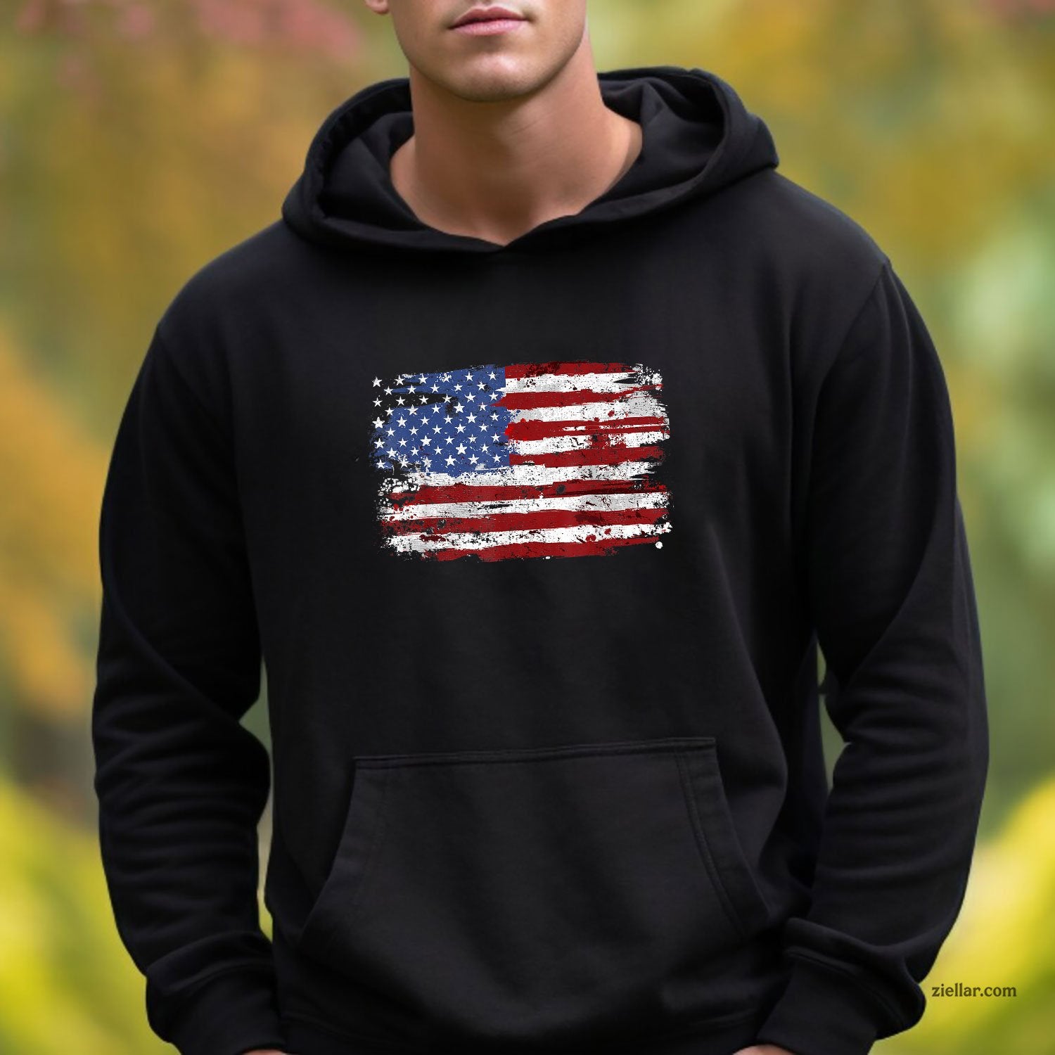 American Flag USA United States of America US 4th July Hoodie Shirt