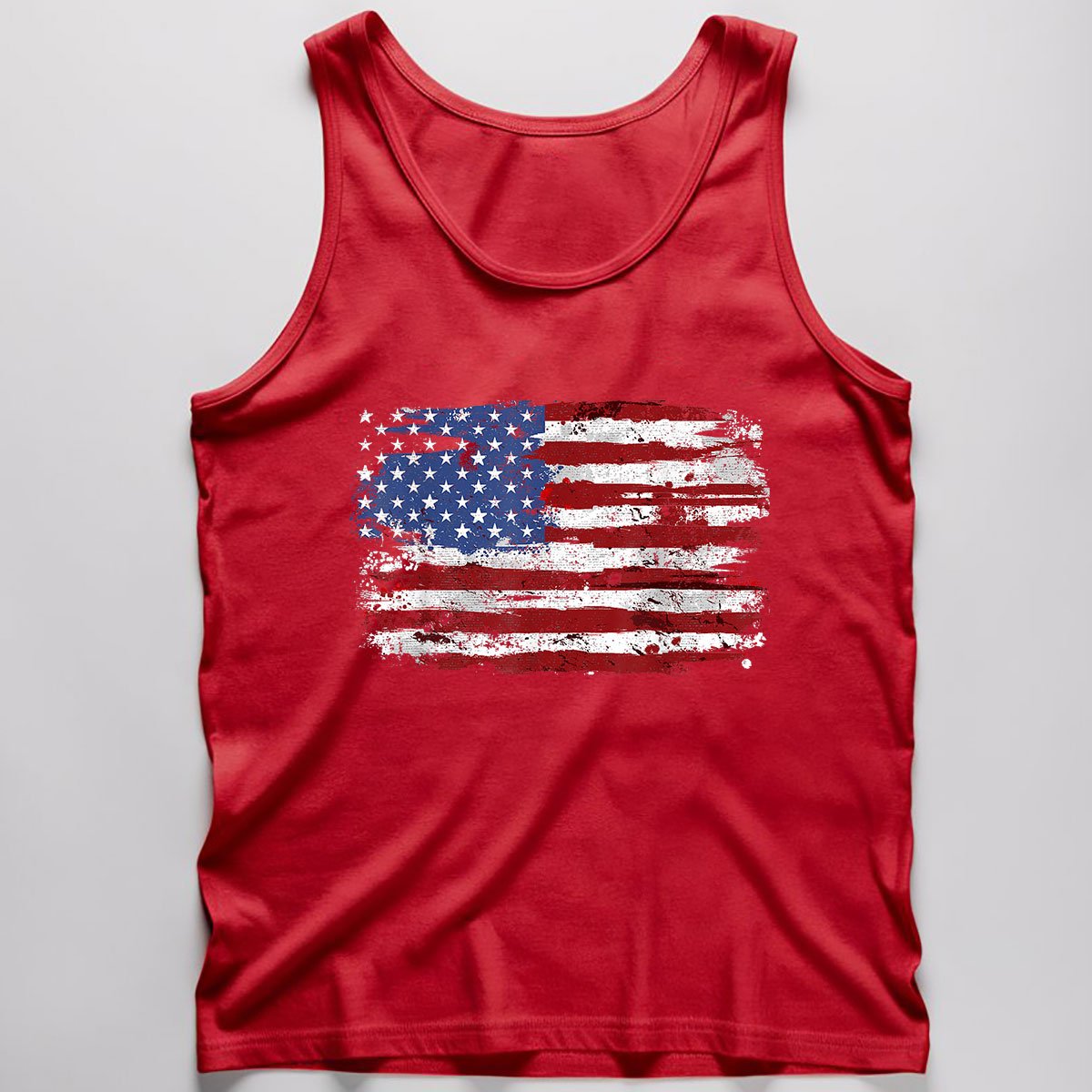 American Flag USA United States of America US 4th July Tank Top Shirt