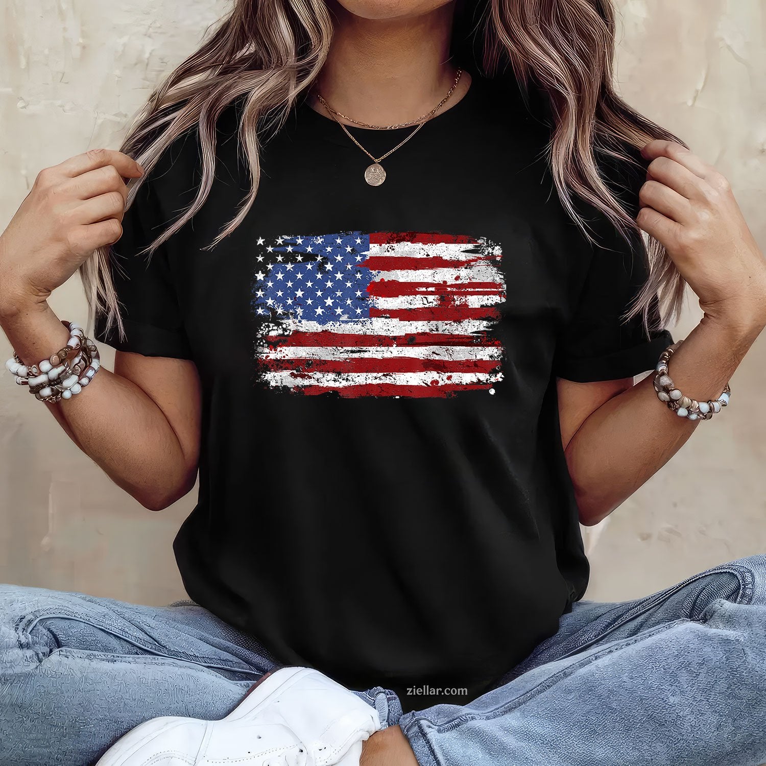 American Flag USA United States of America US 4th