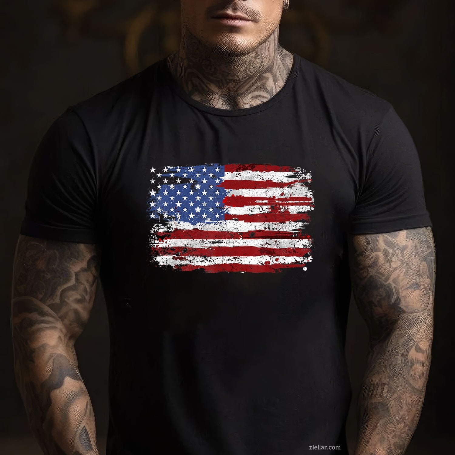 American Flag USA United States of America US 4th