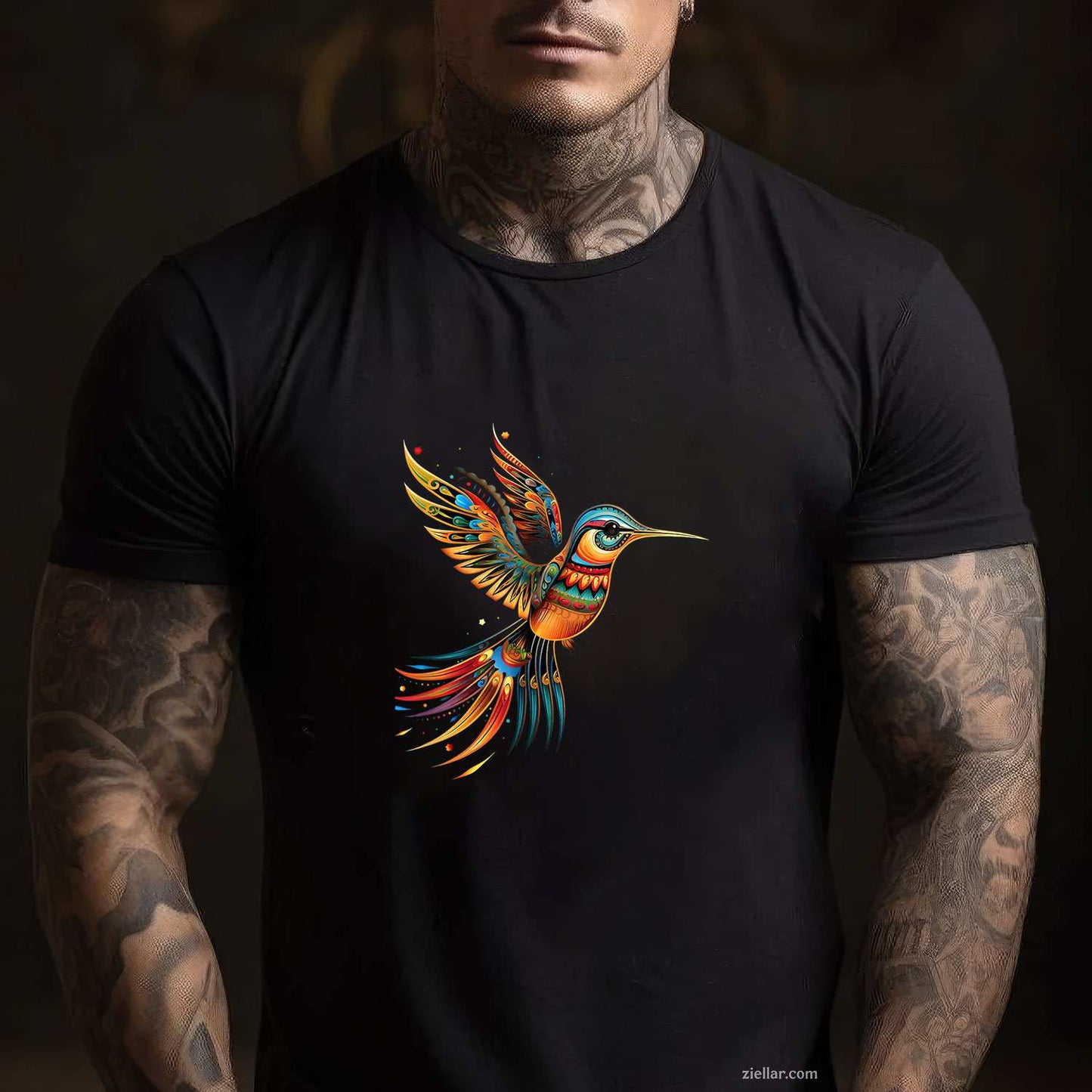 Arrowhead Hunter Indian Chief Relic Hunting Native American T-Shirt And Tee For Adults