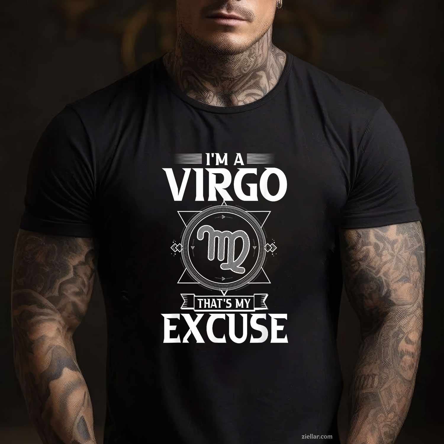 August 23 to September 22 birthday design Virgo Zodiac sign T-Shirt Tee for Men Women Adults Unisex