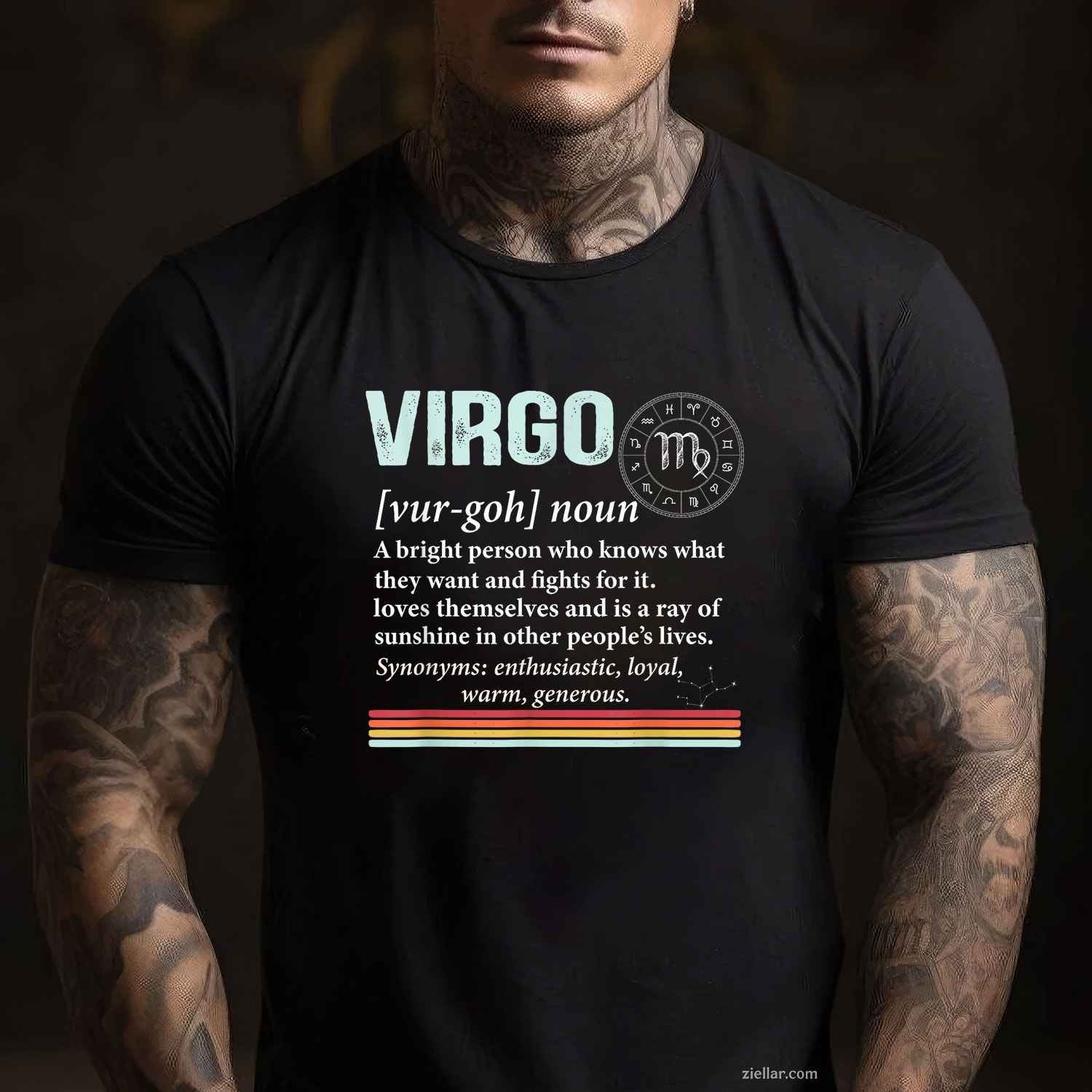 August September birthday Astrology definition of Virgo T-Shirt Tee for Men Women Adults Unisex