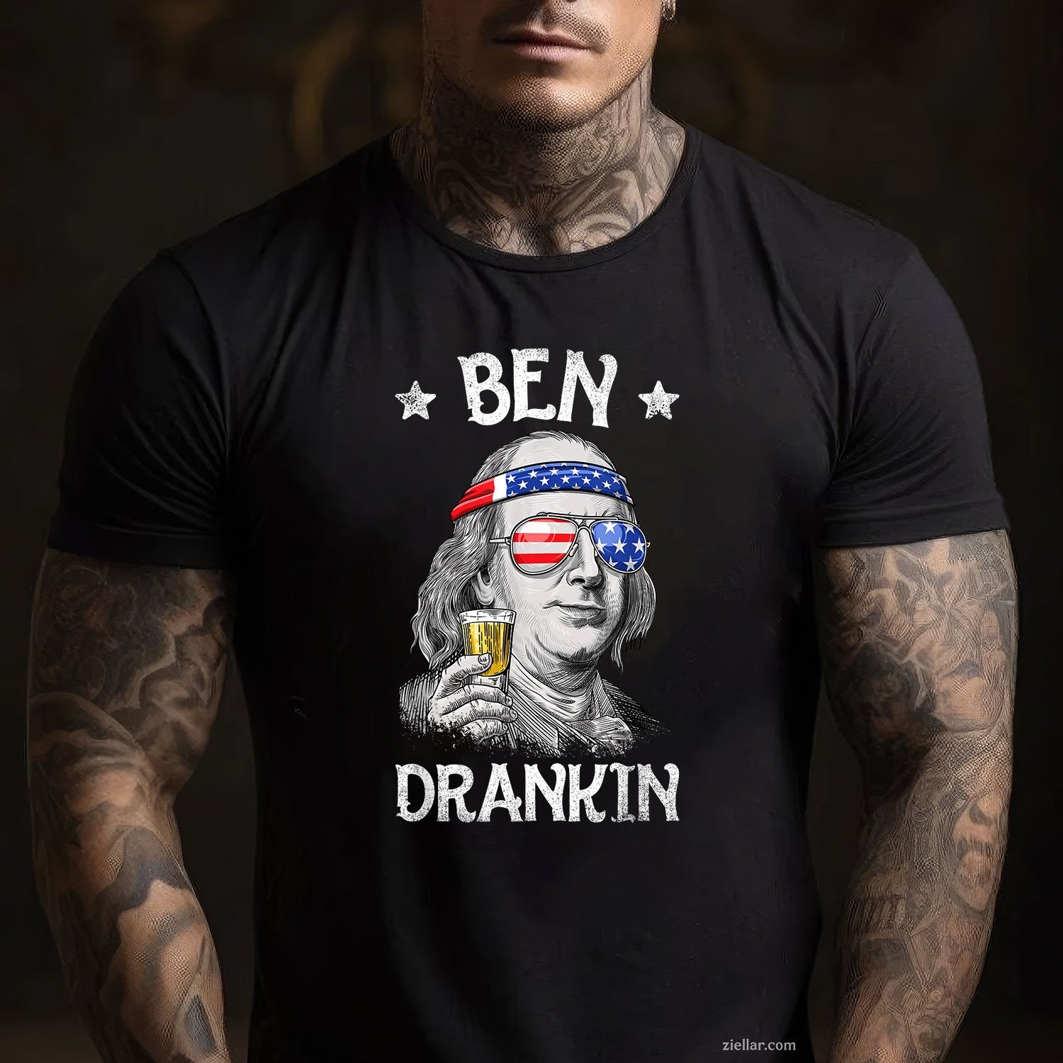 Ben Drankin 4th of July Benjamin Franklin Men Women