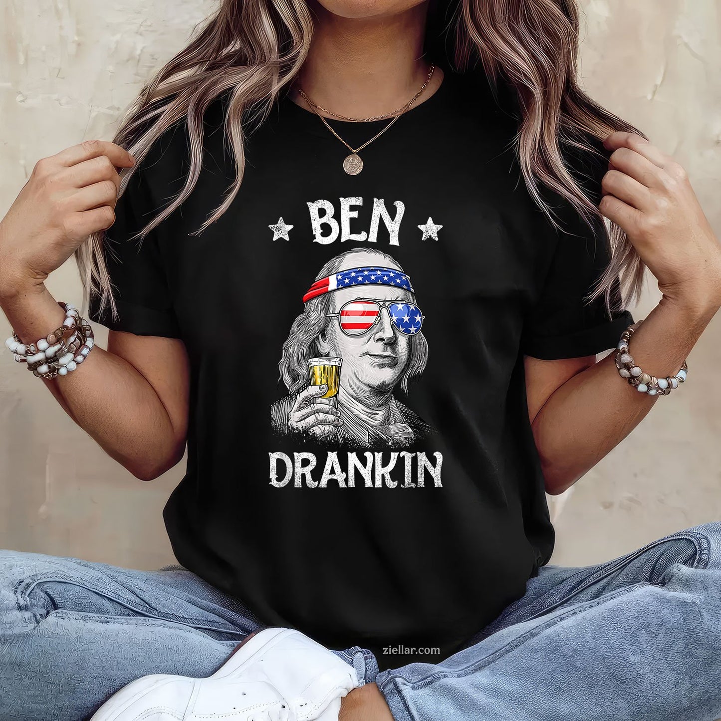Ben Drankin 4th of July Benjamin Franklin Men Women
