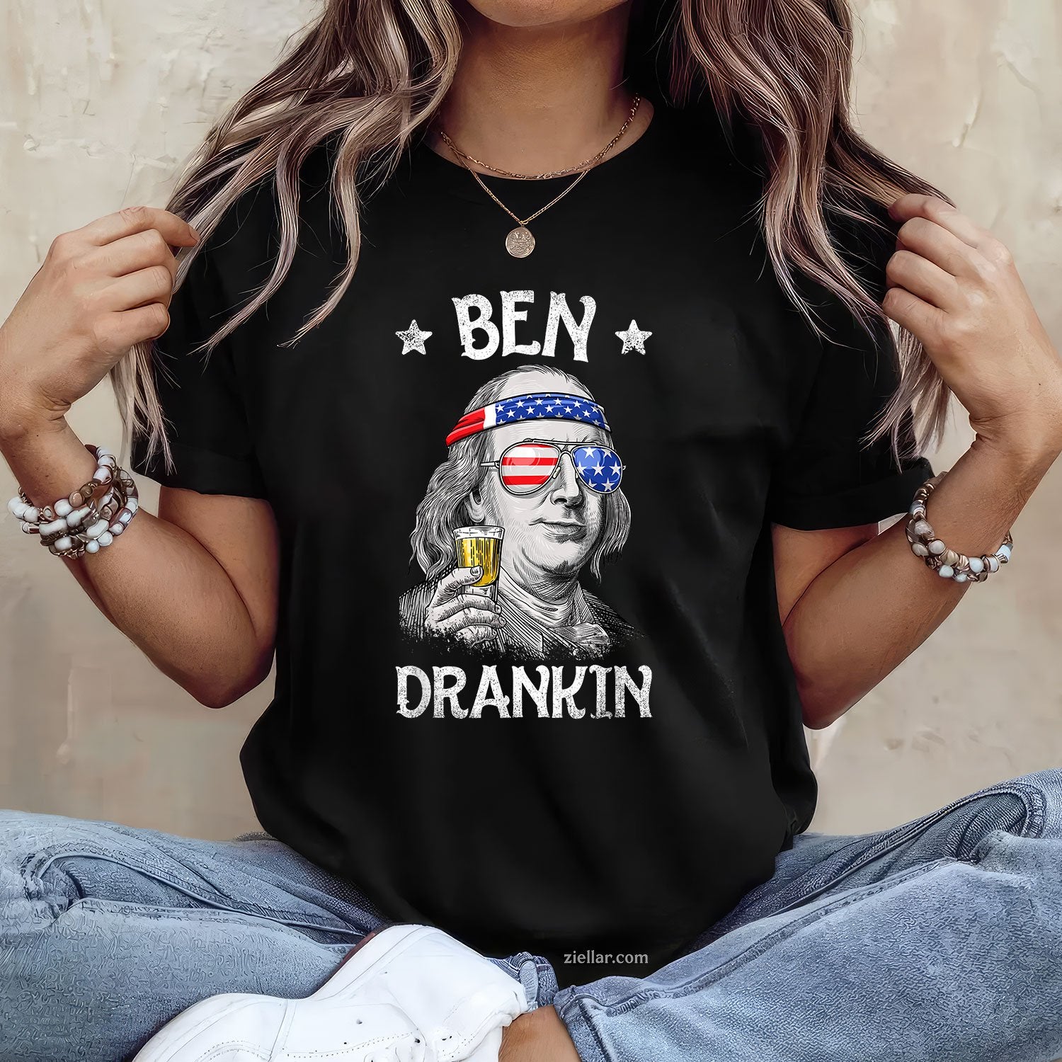Ben Drankin 4th of July Benjamin Franklin Men Women